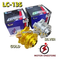 YAMAHA LC135 ALLOY FRONT HUB WITH BEARING LEO RACING BUYUNG KECIL ALLOY LC135 "MOTOR ONESTORE"