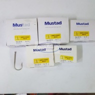 Mustad round bent sea hooks 2315 / mata kail mustad 6, 7, 8, 9, 10 kotak (100 pcs)