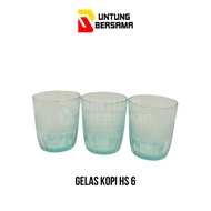 HS 6/ GLASS CUPS, COFFEE CUPS, TEA CUPS, MULTIPURPOSE CUPS / 6PCS