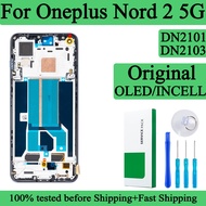 DN2101 DN2103 100% Tested Premium Lcd For OnePlus Nord 2 5G Display Touch Screen Digitizer Panel Ass