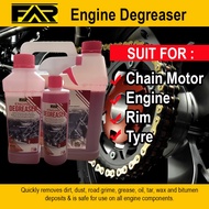 Engine Degreaser 500ml / 1 liter Best for engine wash, Tyre, Rim, Chain MotorPENCUCI ENJIN, PENCUCI RANTAI MOTORSIKAL