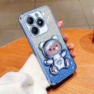 Cho Realme c65s Trường Hợp silicon mềm Bling bằng nhựa TPU mạ điện vỏ điện thoại di động Cho Realmec