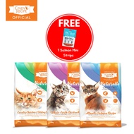 CINDY'S RECIPE NATURELLE Grain Free Cat Dry Food - Assorted (7kg) + FREE + FREE 1 Little Bitez (60g)