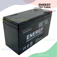 ENERGY 12V 7.0AH EG70 SEALED LEAD - ACID BATTERY