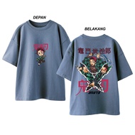 TOCA ANIME CHILDREN'S DISTRO CLOTHES TANJIRO ANIME T-SHIRT/ POPULAR ANIME CHARACTER/ 8-16 YEARS