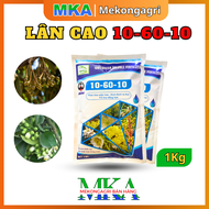 Phân bón NPK MKA 10-60-10 - Thúc đẩy già lá - ra hoa - trổ hoa đồng loạt (Gói 1Kg)