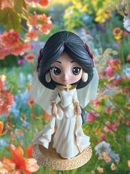 Qposket Disney Princess Jasmine Dreamy  wedding display figure 迪士尼茉莉公主婚紗擺設公仔