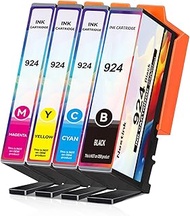 Chip 924e 924XL Ink Cartridges, 924 -XL 924 XL Multipack Compatible with HP Officejet Pro 8120 8123 