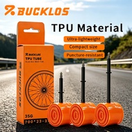 BUCKLOS Compact Foldable Inner Tube TPU Inner Tube 700C Ultralight Inner Tube Bike Bicycle Inner Tub