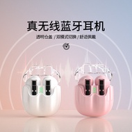C21 Bluetooth Headset Small Portable Transparent Space Capsule Wireless TWS Noise Cancelling Waterpr
