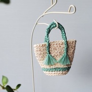 娃娃Blythe小布bjd六分娃手提包托特包手工編織包