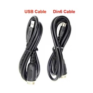 USB Cable For Thrustmaster TH8A And TSSH Connection Din-USB Cable TH8A Cable Spare Part V4G1