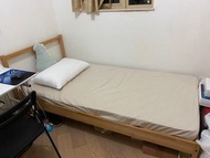 IKEA 單人床架及床墊