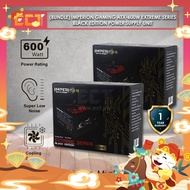(Bundle) Imperion Gaming ATX-600W Extreme Series Black Edition Power Supply Unit