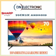 SHARP LED 70CK3X ANDROID TV UHD TV 70INCH