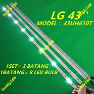43 NEW INCH 43UH610T ( LAMP TV ) 43UH610 43" LG LED BACKLIGHT pxc9 (   )  "