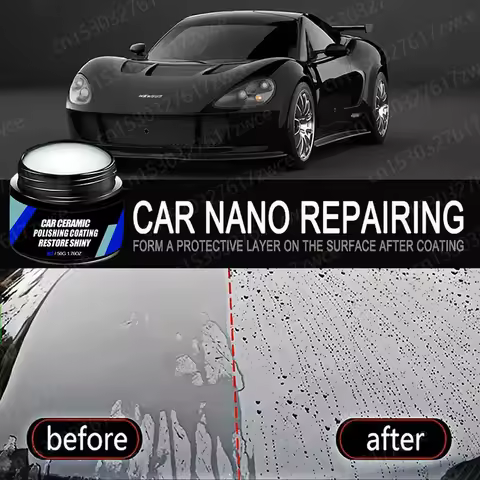 Car Ceramic Nano Polish Coating Wax Liquid Nano Crystal Hydrophobic Layer Scratch Repair Paint Coati