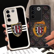 BI71 Bali United FC Casing for VIVO Y81s V29 Pro V29E Y81 Y100 5G White Black