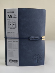 eComaz PU Leather 2 year planner set eComaz Perancang 2 Tahun Kulit PU Set A5 100s 100g / eComaz Per