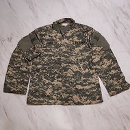 美軍 公發 米灰色 數位迷彩 長袖軍服 薄外套 04款