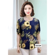 bangkok floral casual blouse 1023A