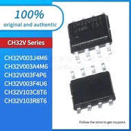 5pcs CH32V003J4M6 CH32V003A4M6 CH32V003F4P6 CH32V003F4U6 CH32V103C8T6 CH32V103R8T6 Black PC shell ch