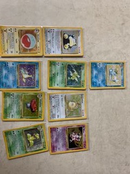 Pokemon base set 1996 all item (including Charizard & Blastoise & Venusaur) 初代 1996全套 (包御三家)