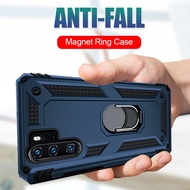 Huawei P30 Pro Armor Metal Ring Shockproof Cover Huawei P30 Lite Dual Protection Phone Cover