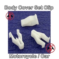 Body CoverSet Cover Clip Snap Fit Fitting Screw Skru Dashboard Radio Panel klip RS150 XMAX Future 125 HONDA CIVIC CRV HR