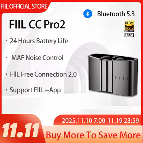 Global Version FIIL CC Pro2 Wireless Earbuds Noise Cancelling gifts for boyfriend audifonos bluetoot