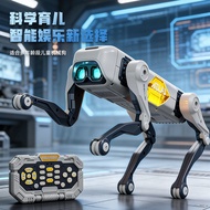 [Ready Stock] New Product AI Dog Control Machine Dog Bionic Four-legged Mechanical Dog Toy