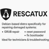 Rescatux Rescue Disks Debian based: Distro Linux untuk Memperbaiki Sistem yang Bermasalah