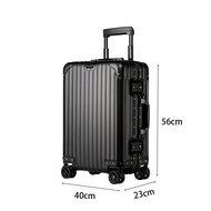 【SG Ready Stock】Big Aluminum Tourism Hardcase  Luggage Large Carry On Travel Cabin Size  Luggage Suitcase Aluminium Luggage Bag 20 29 Inch  Luggage With Tsa Lock 行李箱 旅行箱 20 29寸 American Tourister Luggage
