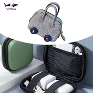 [Simhoa] Earbud Case Lovely Decorative Wallet Creative Earphone Bag Pouch Mini Storage Bag for Wired