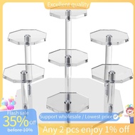 In -1 Piece 7Tier Perfume Organizer and Cupcake Stand Storage Display Stand for Collectibles and Cra