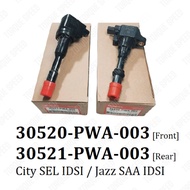 Honda Ignition Plug Coil 30520-PWA-003 Front 30521-PWA-003 Rear City SEL IDSI Jazz SAA IDSI