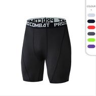 tight pant man seluar tight lelaki bola running tights men Men Tight Training Sports Fitness Shorts 