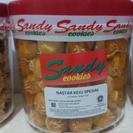 Sandy Cookies Nastar Keju toples Sandy merah 800-840gr