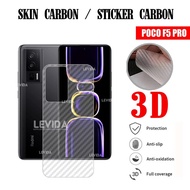 Skin Carbon Poco F5 5g Poco F5 Pro Poco X5 Pro 5g Skin Back 3D Anti-scratch Skin Poco F5 5g Poco F5 