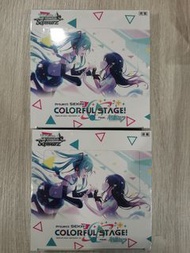 Ws weiss schwarz 初音未來 世界計劃繽紛舞台 colorful stage project sekai hatsune miku 原盒 星乃一歌 天馬咲希 望月穗波 日野森志步 花里實
