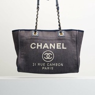 chanel 牛仔沙灘包