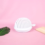 Vv - Salad Cutter Bowl Vegetable Cutting Container/
