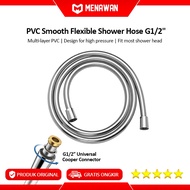 PVC Smooth Flexible Shower Hose Bathroom Shower Hose Toilet Bidet Hose Shower Head Bidet Spray