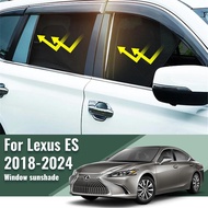 Car Sunshade curtain For Lexus ES 2019-2022 2023 2024 200 250 350 300H Magnetic Car Sunshade Front W