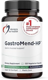 Designs for Health GastroMend HP - Gut Mucosa + Microbial Balance Support Supplement with Mastic Gum