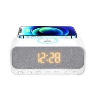 XPower QIC4 多合一15W無線充電+藍牙喇叭鬧鐘