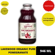 LAKEWOOD ORGANIC PURE POMEGRANATE JUICE 946ML