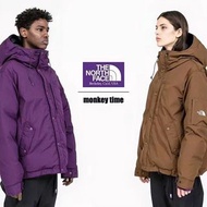 THE NORTH FACE x MONKEY TIME聯名款紫標戶外65/35連帽保暖羽絨服外套