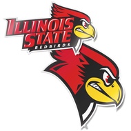 Desert Cactus Illinois State University Redbirds ISU Sticker Vinyl Decal Laptop Water Bottle Car Scr