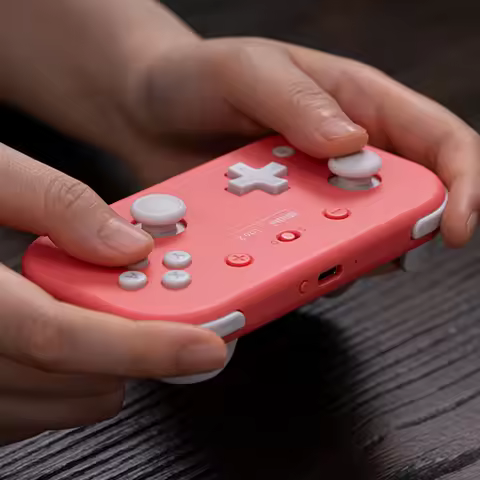 8BitDo Lite 2 Game Controller with Motion Controls Linear Motors Vibration Wireless Gamepad Wireless